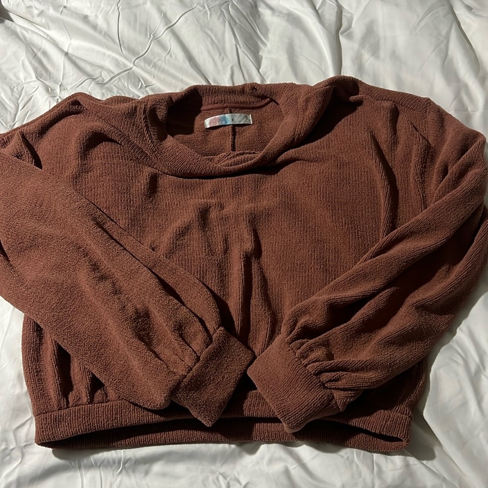 Free people beach long sleeve top. Size medium